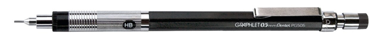 Pentel Graphlet Mechanical Pencil, .5mm